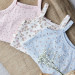 Dirkje Organic Pink Maat 86/92 Mouwloze Romper 3 Stuks WN1202 NOOS