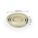 Dolu Eco Groen Opvouwbare Bademmer 7358