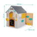 Dolu Garden Wit/Grijs Speelhuisje met Accessoires 3310
