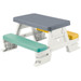 Dolu Grijs/Wit Picknicktafel 2618