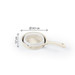 Dolu Relax Beige 3-delige Opvouwbare Badset 7271