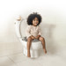 Dolu Steengrijs Anti-Slip Toiletverkleiner 7187
