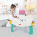 Dolu Wit/Turquoise Zand- en Watertafel
