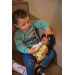 Eco Toys 30cm Pop met Krullen en Geel Jurkje HC531860