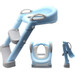 Eco Toys Blauw Toilettrainer met Trapje CHW4006B