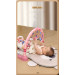 Eco Toys Cute Bear Roze Multifunctioneel Speelkleed met Speelboog HC670920