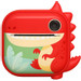 Eco Toys Dino Rood Print Digitale Kindercamera HC638018