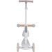 Eco Toys Flynn Wit/Beige 3-in-1 Kinderstep met Duwstang