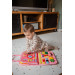 Eco Toys Roze Busy Board Activiteitenboek