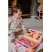 Eco Toys Roze Busy Board Activiteitenboek