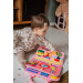 Eco Toys Roze Busy Board Activiteitenboek