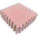 Eco Toys Roze Pluche Schuimrubber Speelmat