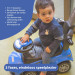 Eco Toys Sport Car Blauw 3-in-1 Loopauto