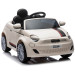 Eco Toys Wit Elektrische Fiat 500 Kinderauto 705
