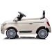 Eco Toys Wit Elektrische Fiat 500 Kinderauto 705