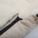 Zaffiro Wol Beige Universele Afritsbare Voetenzak S6 -1.1