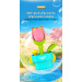 Eco Toys Wolk en Bloem Blauw Badspeelgoed