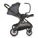 Cangaroo iClick Grey 3-in-1 Kinderwagen Incl. Autostoel