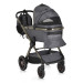 Cangaroo iClick Grey 3-in-1 Kinderwagen Incl. Autostoel
