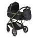 Cangaroo iClick Black 3-in-1 Kinderwagen Incl. Autostoel