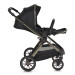 Cangaroo iClick Black 3-in-1 Kinderwagen Incl. Autostoel