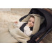 Jollein Basic Knit Olive Green 3/5 punts 0-9 Maanden Autostoel Voetenzak 025-811-67053