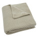 Jollein Basic Knit Olive Green / Fleece 75 x 100 cm Wiegdeken 517-511-67054