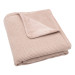 Jollein Basic Knit Wild Rose / Fleece 75 x 100 cm Wiegdeken 517-511-67068