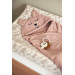 Jollein Bear Boucle Wild Rose Wikkeldeken 032-566-67062