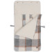 Jollein Check Boucle 3/5 punts 0-9 Maanden Autostoel Voetenzak 025-811-68050