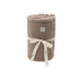 Jollein Cloudy Rib Milky Coffee 30 x 180 cm Boxbumper