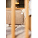 Jollein Cloudy Rib Milky Coffee 30 x 180 cm Boxbumper