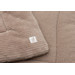Jollein Cloudy Rib Milky Coffee 75 x 95 cm Boxkleed