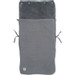 Jollein Basic Knit Stone Grey 3/5 punts 0-9 Maanden Autostoel Voetenzak 025-811-65220