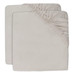 Jollein Jersey Nougat 40 x 80/90 cm 2 Stuks Wieg Hoeslaken 2511-501-00093