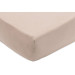 Jollein Jersey Wild Rose / Biscuit 40/50 x 80/90 cm 2 Stuks Wieg Hoeslaken 2511-501-68080
