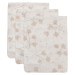 Jollein Leafy Dreams 3 Stuks Hydrofiel Washandjes 536-848-68105