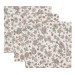 Jollein Retro Flowers 3 Stuks Hydrofiel Monddoekjes 537-848-67045