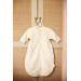 Jollein Rib Ivory Round 90 cm Slaapzak met Afritsbare Mouwen 016-541-67106
