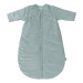 Jollein Rib Sea Green Round 110 cm Slaapzak met Afritsbare Mouwen 016-542-67105