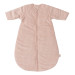 Jollein Rib Wild Rose Round 90 cm Slaapzak met Afritsbare Mouwen 016-541-67107