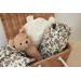 Jollein Retro Flowers 115 x 115 cm Hydrofiel Multidoek 2 Stuks 535-852-67045