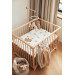 Jollein Teddy Bear 75 x 95 cm Boxkleed 017-512-66095