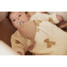 Jollein Teddy Bear 110 cm Slaapzak met Afritsbare Mouwen 016-542-66095