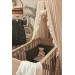 Jollein Vintage Ruffle Nougat 245 cm Klamboe 002-005-66081