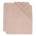 Jollein Wild Rose Badstof Aankleedkussenhoes 2 Stuks 2550-503-67069