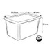 Keeeper Bambi Wit 45L Opbergbox 1223900126600