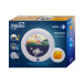 KidSleep Moon Wit/Blauw Slaaptrainer en Kinderwekker