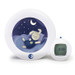 KidSleep Moon Wit/Blauw Slaaptrainer en Kinderwekker