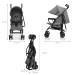 Kinderkraft Tik Stone Grey Buggy KSTIK000GRY0000